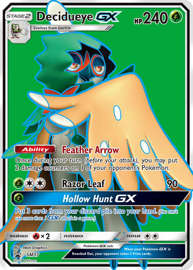 Decidueye GX (SM37) [Sun & Moon: Black Star Promos] | North Game Den