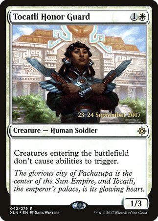 Tocatli Honor Guard [Ixalan Promos] | North Game Den