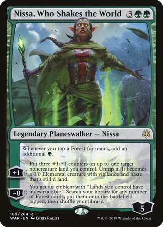 Nissa, Who Shakes the World [War of the Spark] | North Game Den