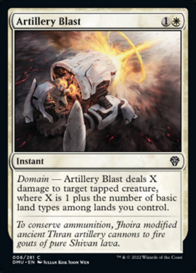 Artillery Blast [Dominaria United] | North Game Den