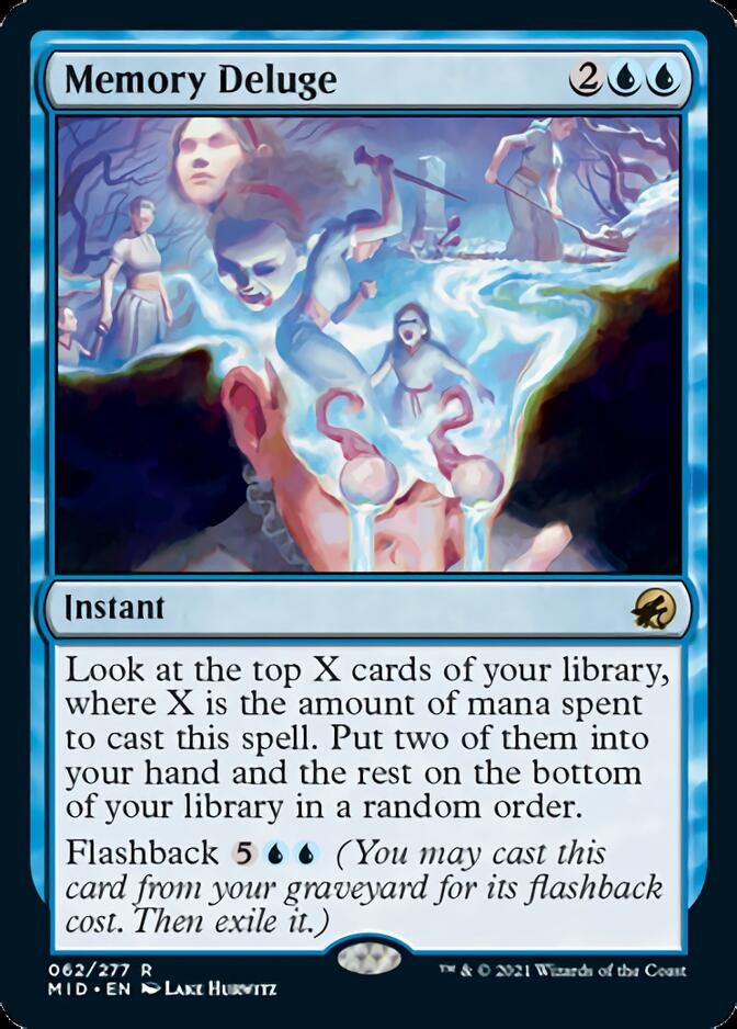 Memory Deluge [Innistrad: Midnight Hunt] | North Game Den
