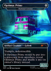 Darksteel Colossus - Optimus Prime (Borderless) [Secret Lair Drop Series] | North Game Den