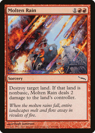 Molten Rain [Mirrodin] | North Game Den