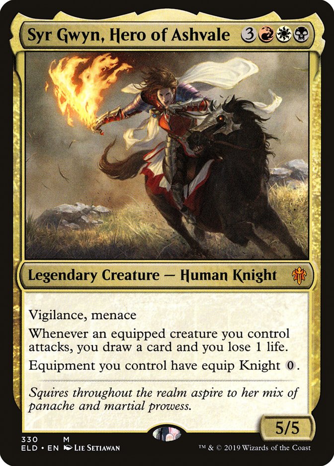 Syr Gwyn, Hero of Ashvale [Throne of Eldraine] | North Game Den