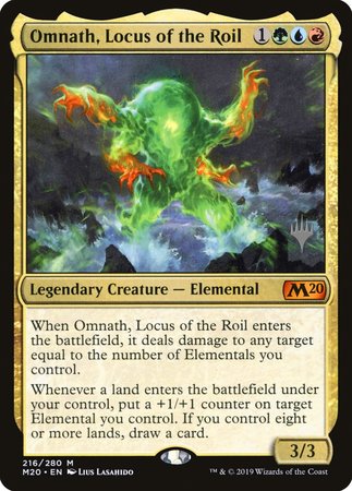 Omnath, Locus of the Roil [Core Set 2020 Promos] | North Game Den