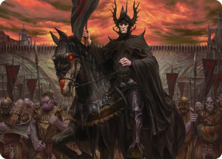 The Mouth of Sauron Art Card [The Lord of the Rings: Tales of Middle-earth Art Series] | North Game Den