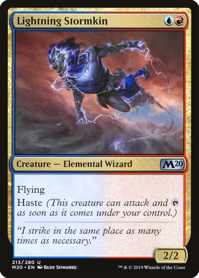 Lightning Stormkin [Core Set 2020] | North Game Den