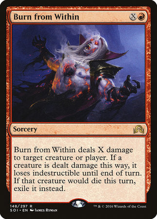 Burn from Within [Shadows over Innistrad] | North Game Den
