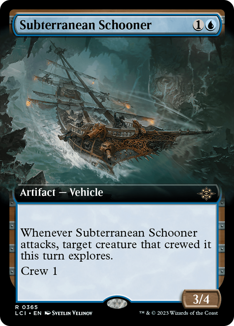 Subterranean Schooner (Extended Art) [The Lost Caverns of Ixalan] | North Game Den