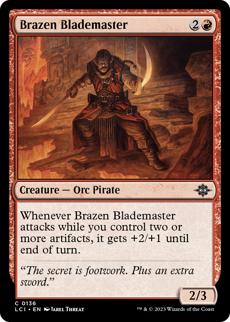 Brazen Blademaster [The Lost Caverns of Ixalan] | North Game Den