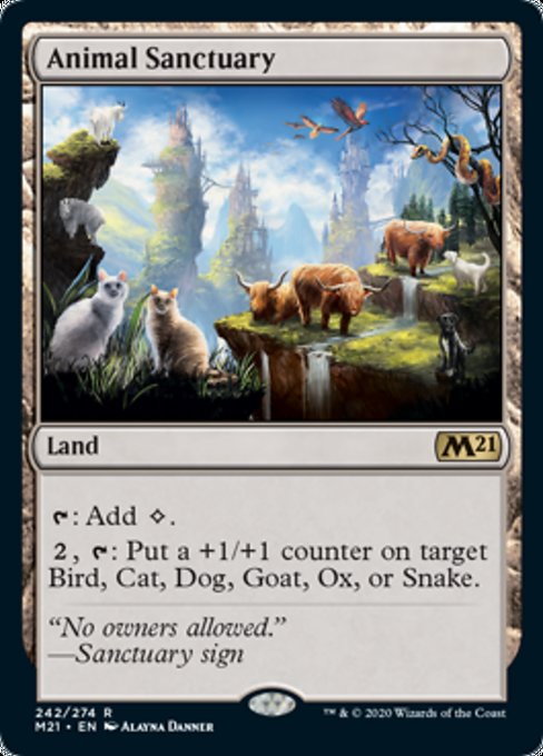 Animal Sanctuary [Core Set 2021] | North Game Den