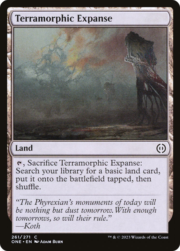 Terramorphic Expanse [Phyrexia: All Will Be One] | North Game Den