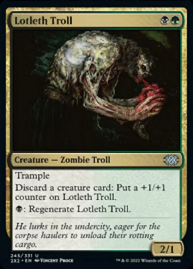 Lotleth Troll [Double Masters 2022] | North Game Den