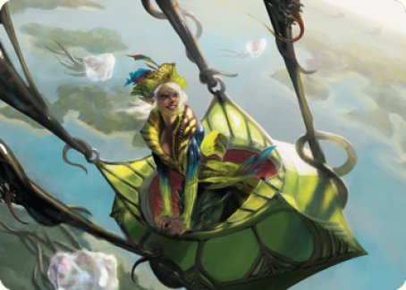 Nael, Avizoa Aeronaut Art Card [Dominaria United Art Series] | North Game Den