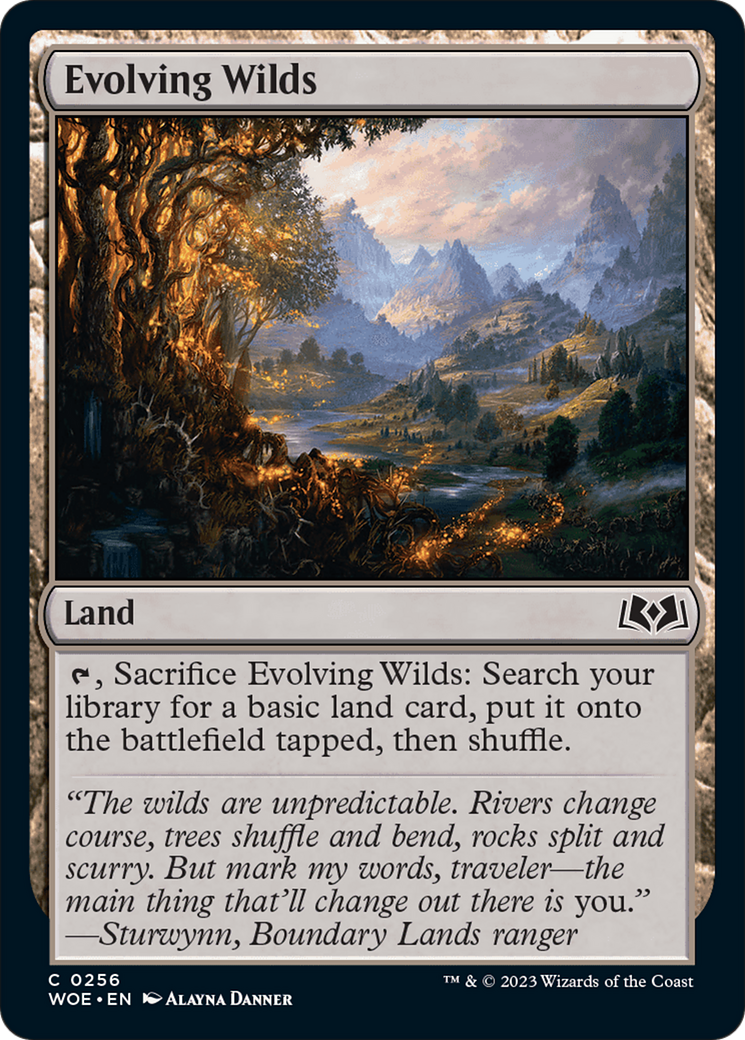 Evolving Wilds [Wilds of Eldraine] | North Game Den