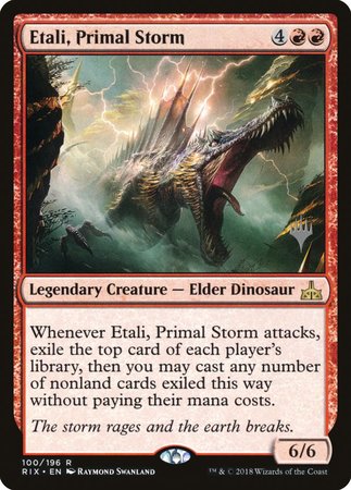 Etali, Primal Storm [Rivals of Ixalan Promos] | North Game Den