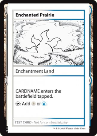 Enchanted Prairie (2021 Edition) [Mystery Booster Playtest Cards] | North Game Den