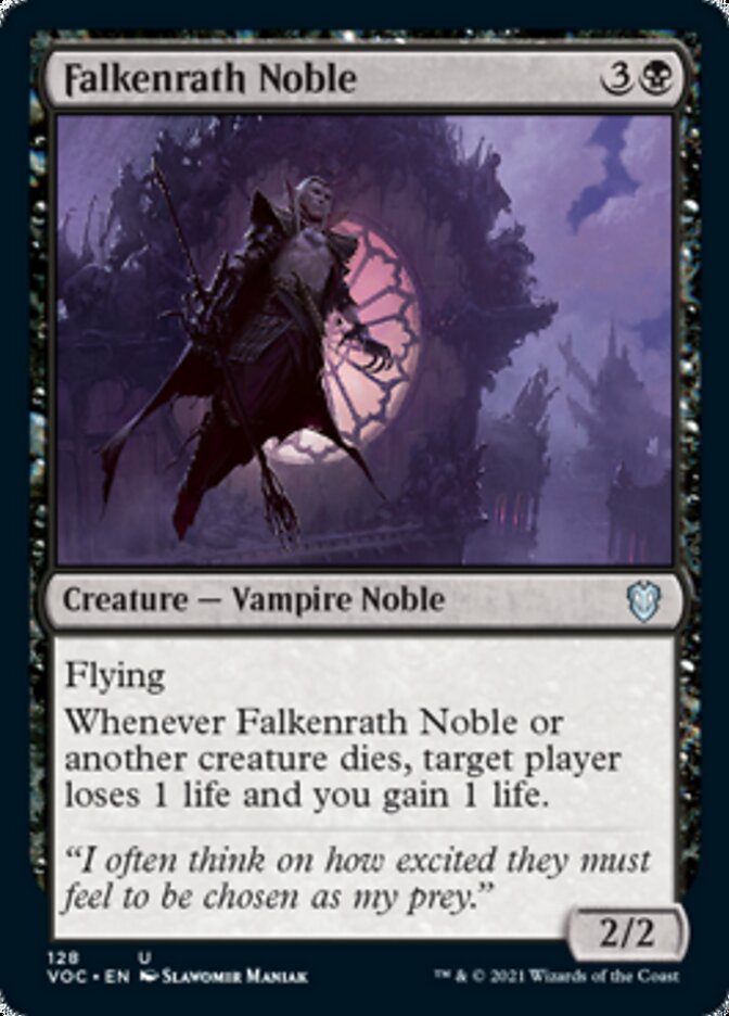 Falkenrath Noble [Innistrad: Crimson Vow Commander] | North Game Den