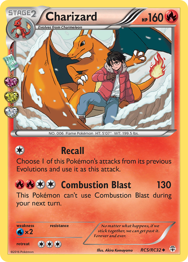 Charizard (RC5/RC32) [XY: Generations] | North Game Den