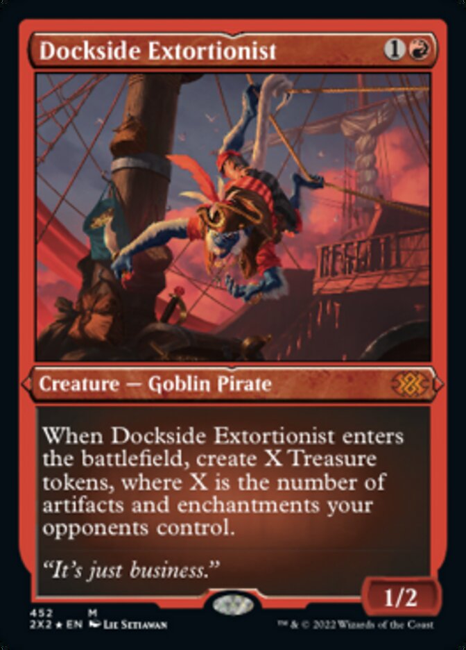 Dockside Extortionist (Foil Etched) [Double Masters 2022] | North Game Den