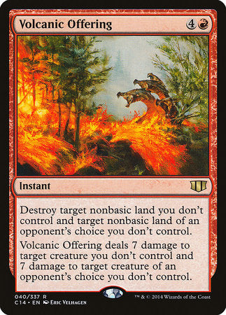 Volcanic Offering [Commander 2014] | North Game Den