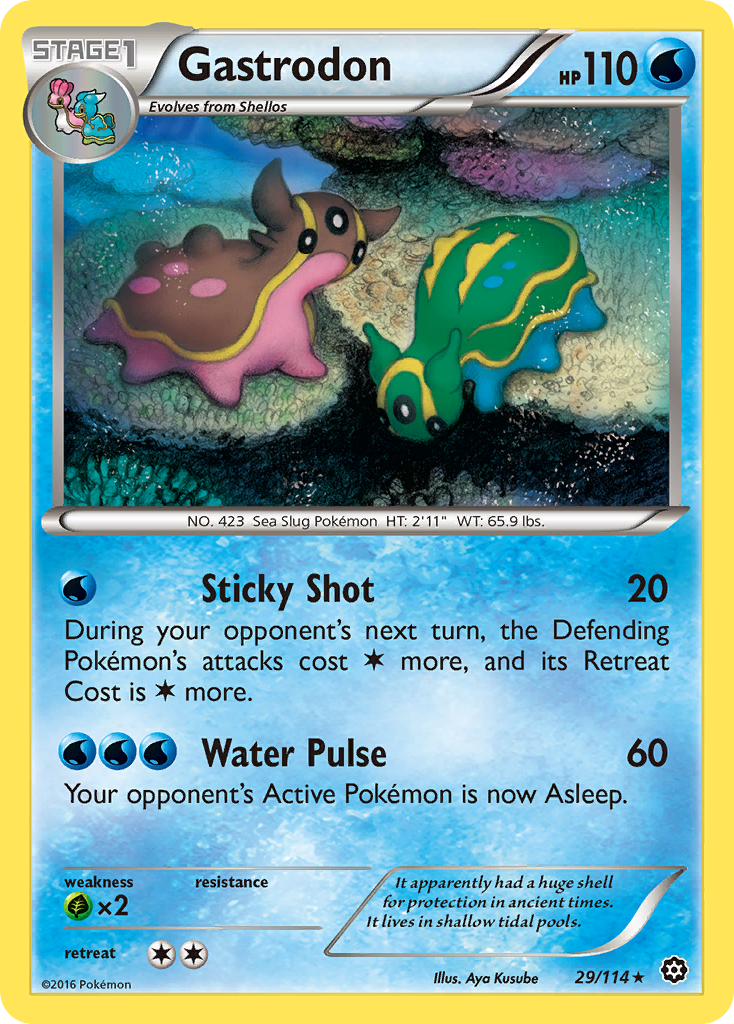 Gastrodon (29/114) [XY: Steam Siege] | North Game Den