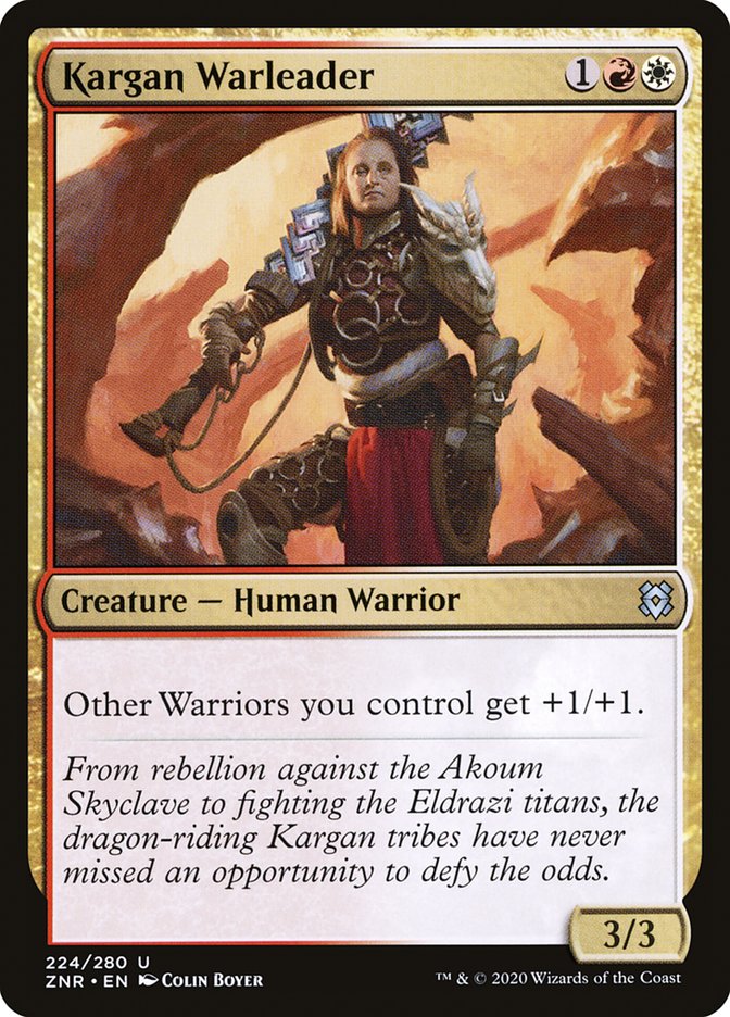 Kargan Warleader [Zendikar Rising] | North Game Den