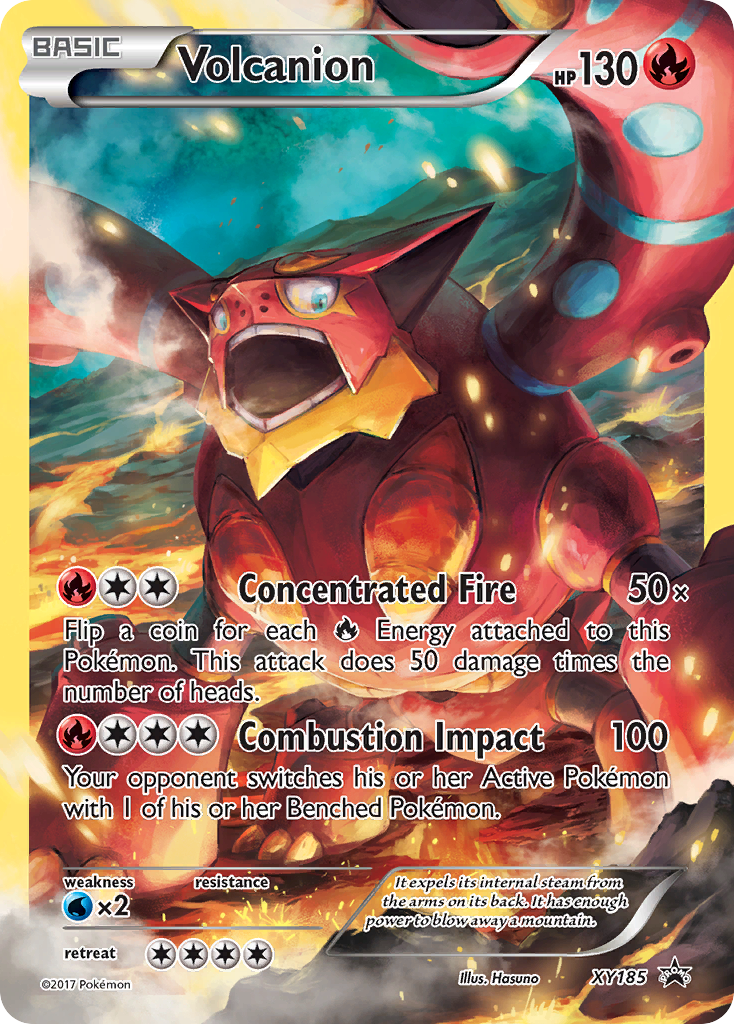 Volcanion (XY185) [XY: Black Star Promos] | North Game Den