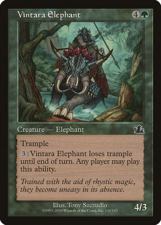 Vintara Elephant [Prophecy] | North Game Den
