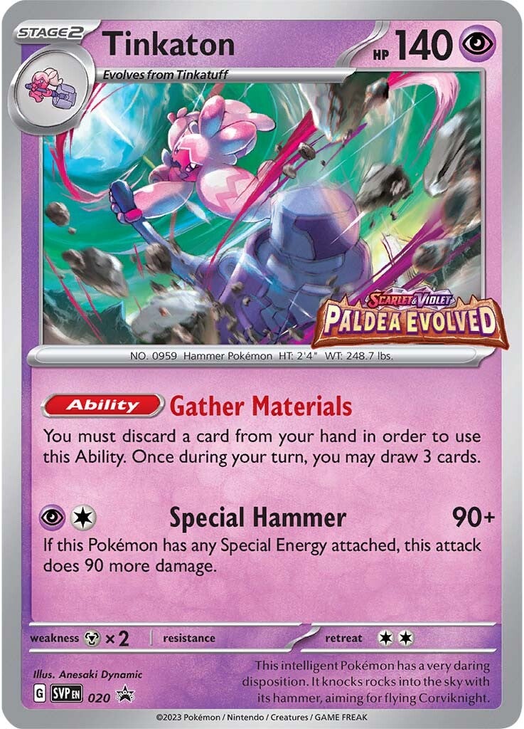 Tinkaton (020) [Scarlet & Violet: Black Star Promos] | North Game Den