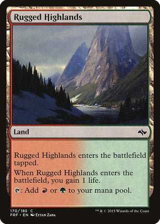 Rugged Highlands [Fate Reforged] | North Game Den