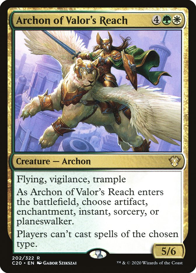 Archon of Valor's Reach [Commander 2020] | North Game Den