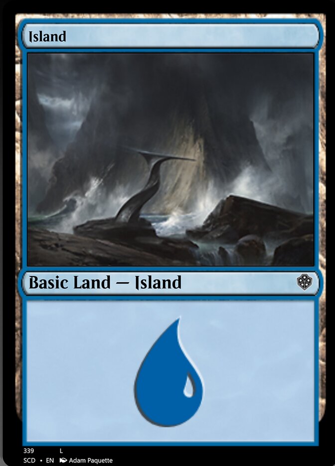 Island (339) [Starter Commander Decks] | North Game Den