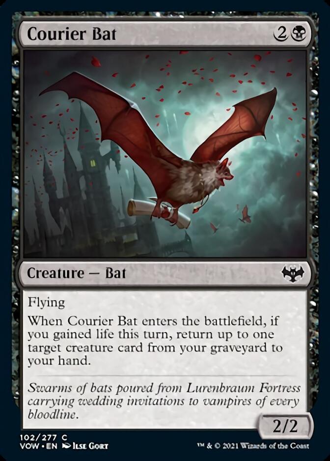 Courier Bat [Innistrad: Crimson Vow] | North Game Den