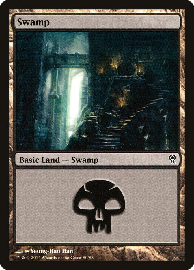 Swamp (80) [Duel Decks: Jace vs. Vraska] | North Game Den