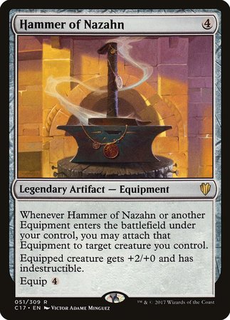 Hammer of Nazahn [Commander 2017] | North Game Den