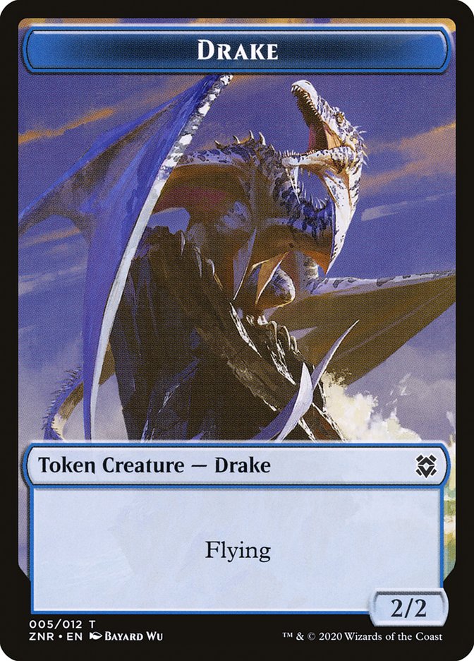 Drake Token [Zendikar Rising] | North Game Den