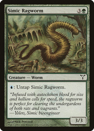 Simic Ragworm [Dissension] | North Game Den