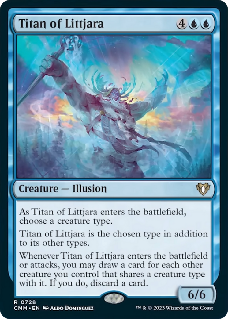 Titan of Littjara [Commander Masters] | North Game Den