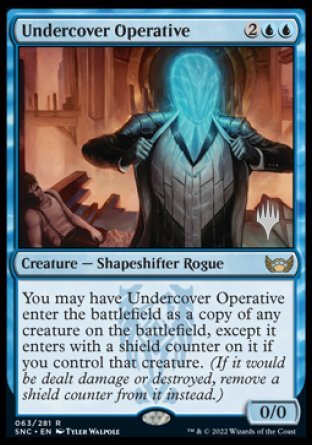 Undercover Operative (Promo Pack) [Streets of New Capenna Promos] | North Game Den