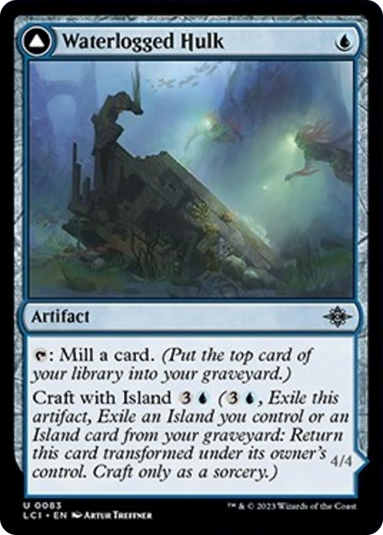 Waterlogged Hulk // Watertight Gondola [The Lost Caverns of Ixalan] | North Game Den