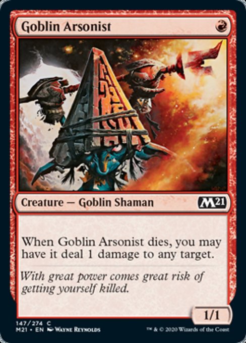 Goblin Arsonist [Core Set 2021] | North Game Den
