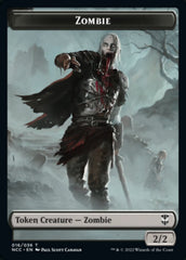 Zombie // Drake Double-sided Token [Streets of New Capenna Commander Tokens] | North Game Den