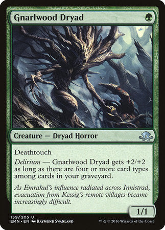 Gnarlwood Dryad [Eldritch Moon] | North Game Den