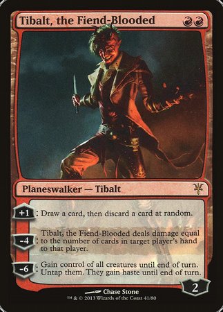 Tibalt, the Fiend-Blooded [Duel Decks: Sorin vs. Tibalt] | North Game Den