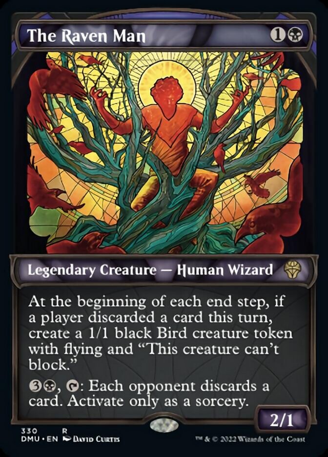 The Raven Man (Showcase Textured) [Dominaria United] | North Game Den