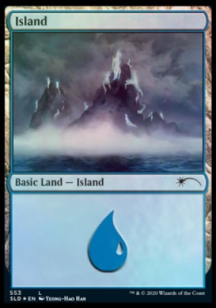 Island (Spirits) (553) [Secret Lair Drop Promos] | North Game Den