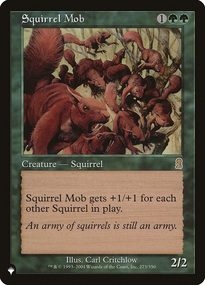 Squirrel Mob [The List] | North Game Den