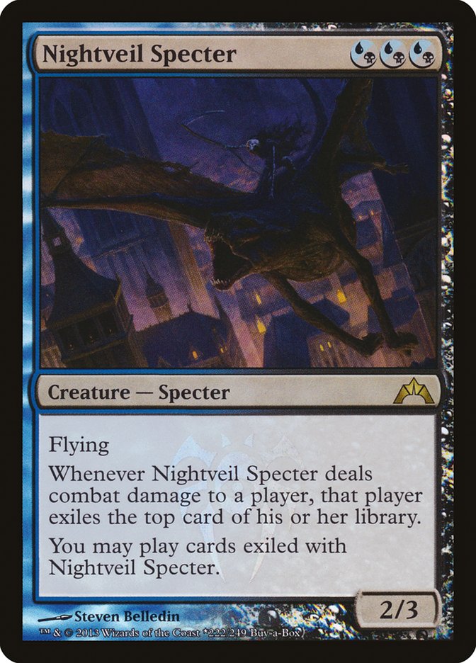Nightveil Specter (Buy-A-Box) [Gatecrash Promos] | North Game Den