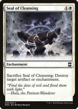 Seal of Cleansing [Eternal Masters] | North Game Den
